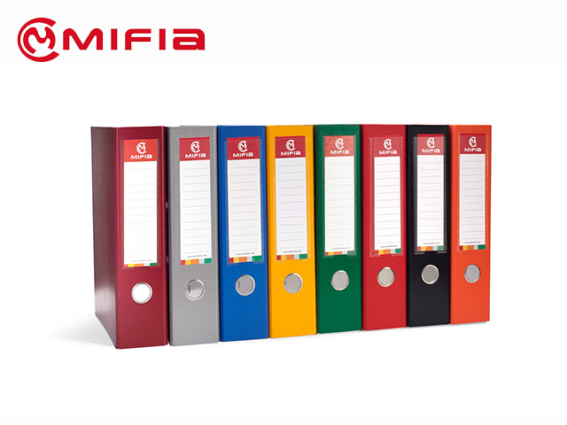 Esselte Lever Arch File A4 75mm - Fuchsia Color Professional Office Binder
