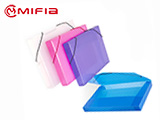 Translucent Filing Box with Elastic Band