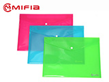 Bright Color Filing Envelope with Button Snap