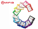 Colorful Hard ID Card Holder