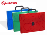 Plastic File Storage Bags with Buckles