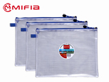 PVC Bolso porta documento con cremallera