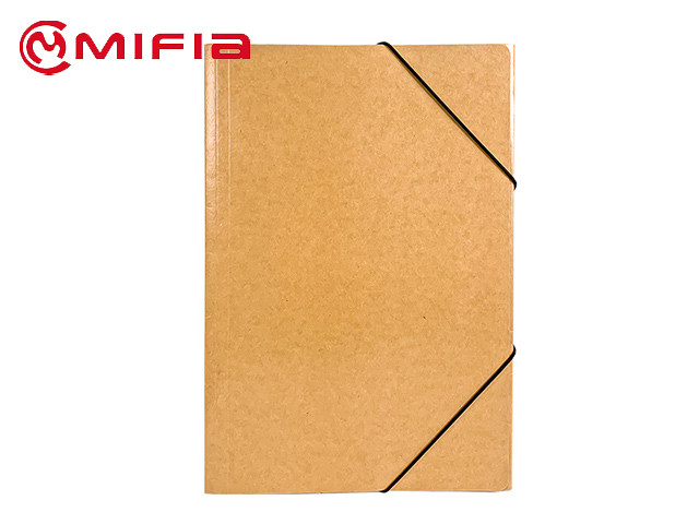 K-MFO-011G-Glossy-Kraft-Paper-3-Flap-Folder